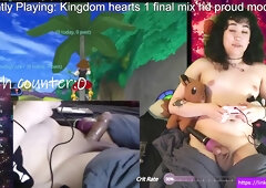 trans nymph plays kingdom hearts blast manages vibe lv 1 proud mode fate islands