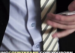 Youthful Courtesans - Clothed up for a client