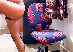 Feminized inside before going to work