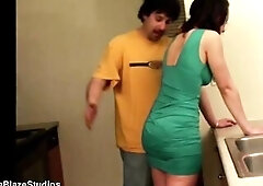 Housewife In nature's garb & Spanked Nude Bottom Until Booty is Red