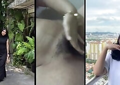 Asian MILF Model with brown hairy pussy & big tits