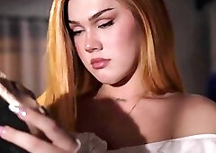 Tgirl Daisy Taylor mistress throats and analed her boyfriend