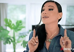 Alluring temptress Mona Azar horny sex scene