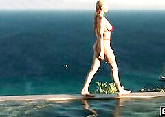 BLACKED Kendra Sunderland on vacation drilled by monster ebony dick
