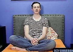 Feeling his butthole up after whipping his big fat dong out with pleasure