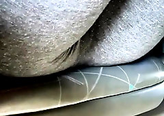 naughty teen rubs pussy on bus