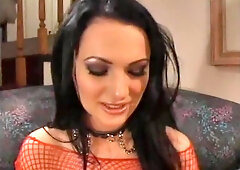 Ass fucking a perfect dark haired slut