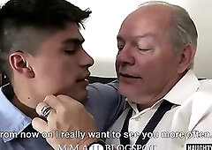 Big cock daddy anal with cumshot