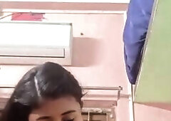 Gouthami reddy manthena removing Nighty and showing nude milky boobs in bedroom video