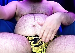 Hairy gay men, cam, uncut cum