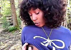 Cruising For Girlcock in the Woods POV