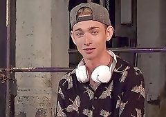 BDSM twink bound for anal probing