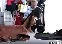 Jena LaRose had to suck pervy offcer Clarkes dick