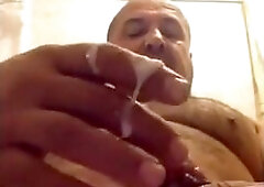 Bear Daddy Jerks Off Alone23g