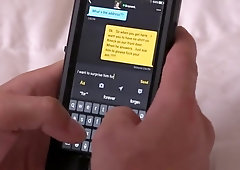 the guy let his husband ravage a sexy keypal