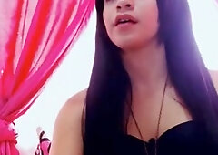 Sophiastar Part Three in Lingerie on Webcam as a Naughty Teen Brunette TS