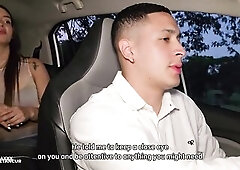 Cuckold wife screws her spouse's driver - Salome Gil & Max Betancur