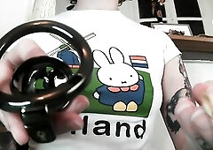 ramrod cage ASMR fetish femdom