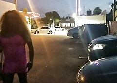 I had a youthful stud take clip of me in the parking lot