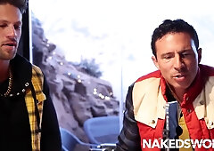 NAKEDSWORD Tatted Reese Rideout Barebacks Roman Todd Thirsty Crevasse