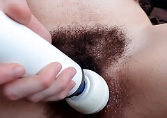 solo with close up my lushly forest pussy