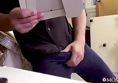 Caught Masturbating And Punished By His Squirting Milf Boss - Stepmom Xxx With Ania Kinski