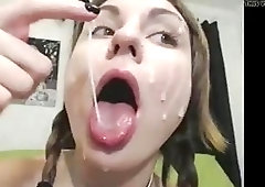 Freaky BDSM girl makes for a perfect face sub slut