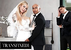 Gorgeous Trans Bride Gracie Jane Cheats With Her Man Of Honor Just Before Her Wedding