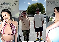 Hispanic Bimbo Gangbang Adult Clip