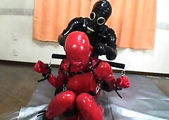 Fetish latex lesbians