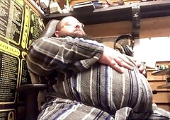 Gay gut, huge stomach, gay amateur