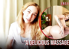 Ersties - Sexy American Babe Stella A Grinds Her Soft Pussy Into the Table