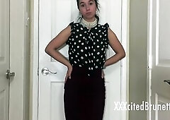 Helping U Cum Eating Instructions Preview - XXXcitedBrunette