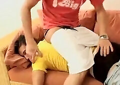 dudes doing faggot hump first time Boys Changing The Game!