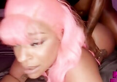 One of the massive booties in the game Molli da Nympho get pounded by BBC