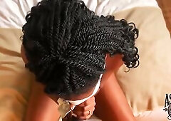 Ashanty Rose, an black hotty with a flawless body. I'm in the mood to be bound up and begin the shoot with a oral job