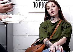 Rusty Nails screws a ravishing inked shoplifter Vanessa Vega