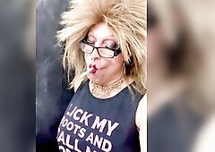 No hand smokin'. Exhaling smoke like cum. Creamy and tasty. Whore subs and slaves serve your Mastix Bitch Goddess Marilyn Loversmoke. Switch Sex 