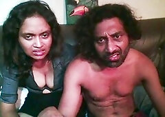 Getting it on with Sri Lankan office lady during the interview