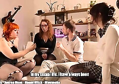 This time, I'm entirely at the lenience of 3 chicks Andrea Moon, Naomi Witch and Wawaneko. Andrea is a cis woman, Naomi and Wawaneko are trans ba