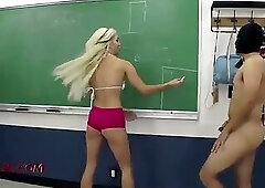 Brutal ballbusting game