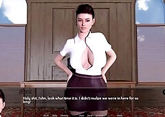 I'm pounding my teacher on her desk in the office