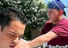 Latino twink Julio Icente swaps head in 69 before banging