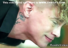 Harley Xavier And Dale Savage - Young Blonde Gay Anal Fucked By Old Man