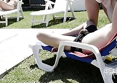 Outdoor Schlong Flash! Flashing my penis to my gf and her bestfriend to get a oral pleasure!! ORAL PLEASURE CREAMPIE