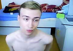 Czech Skinny Gay Boy Shows His Sweet Smooth Ass On Cam