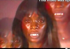 Lesbo JOI Trio - Black Vampire Slaver Turns Golden-haired Teenagers Into Her Mesmerized Sex Slaves