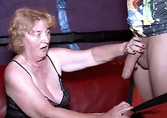 nympho 81 year old big beautiful woman grandma in hawt nylon nylons enjoys her 1st large beefy knob screwing with a toyboy